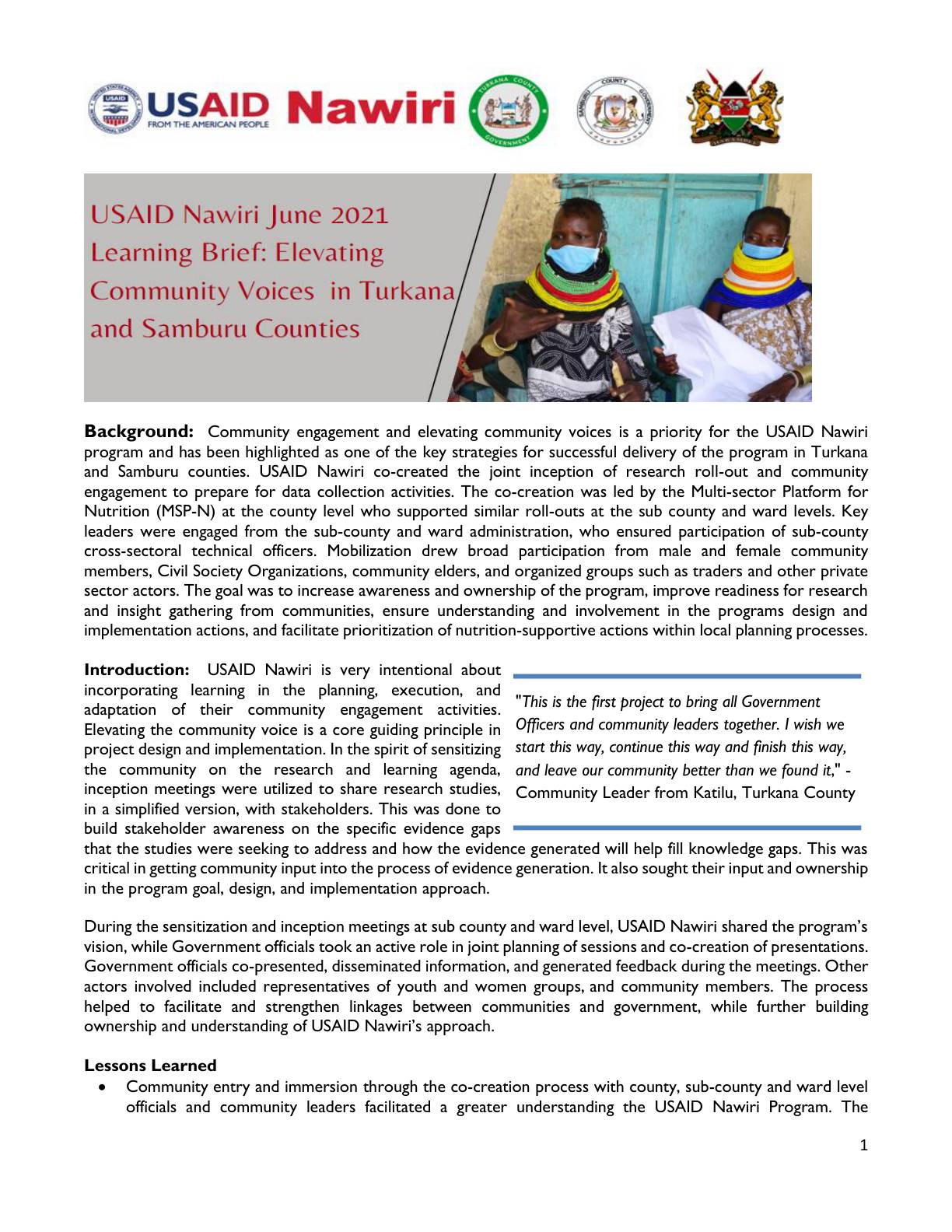 USAID Nawiri Learning Brief Elevating Community Voices In Turkana And usaid-nawiri-learning-brief-elevating-community-voices-in-turkana-and